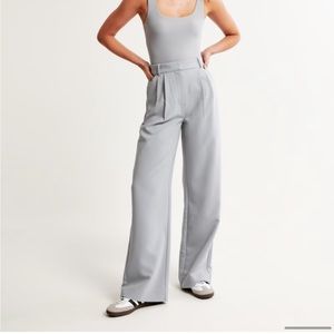 Abercrombie Grey Tailored Sloane Pants
